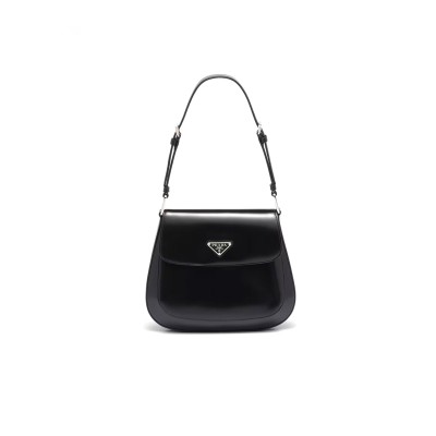 PRADA MEDIUM CLEO BRUSHED LEATHER SHOULDER BAG 1BD303 (24*19*6cm) 